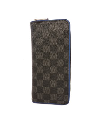 Auth Louis Vuitton Damier Graphite Zippy Wallet Vertical N64436 Mens Wallet est présent 