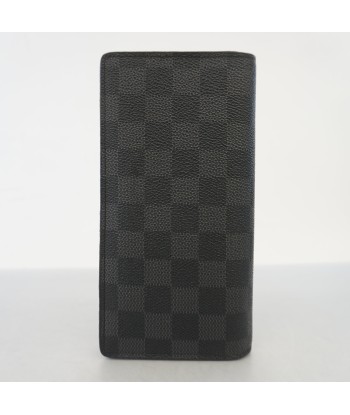 Auth Louis Vuitton Bi-Fold Wallet Damier Graffiti Portofeuil Blaza N62665 soldes