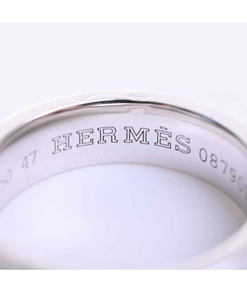 HERMES Hermes K18WG 12PD Kilim Ring Diamond brillant des détails fins