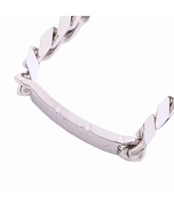 LOUIS VUITTON Monogram Chain Bracelet Silver Metal Comment ça marche