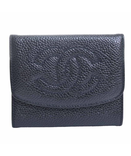 CHANEL Caviar Skin Coco Mark Coin Case Black l'évolution des habitudes 