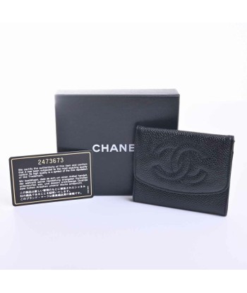 CHANEL Caviar Skin Coco Mark Coin Case Black l'évolution des habitudes 