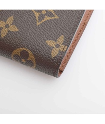 LOUIS VUITTON Monogram Portofeuil Vienova Gamaguchi Bi-Fold Wallet Brown PVC Leather offre 