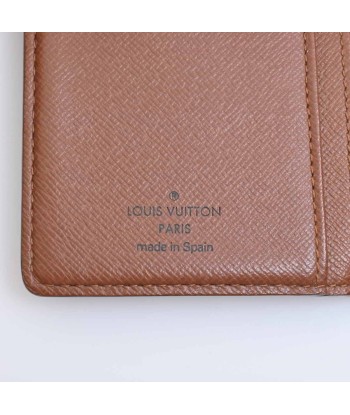 LOUIS VUITTON Monogram Portofeuil Vienova Gamaguchi Bi-Fold Wallet Brown PVC Leather offre 