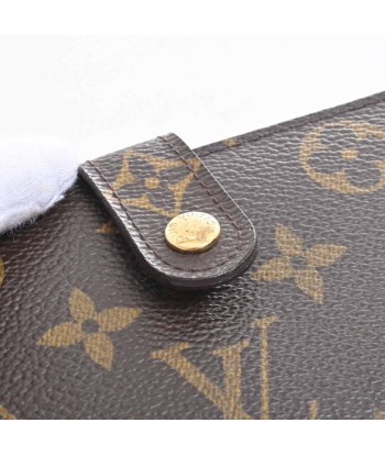 LOUIS VUITTON Monogram Portofeuil Vienova Gamaguchi Bi-Fold Wallet Brown PVC Leather offre 