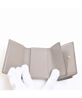 Celine Leather Small Trifold Tri-Fold Wallet Greige suggérées chez