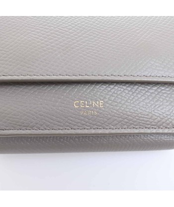 Celine Leather Small Trifold Tri-Fold Wallet Greige suggérées chez