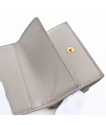 Celine Leather Small Trifold Tri-Fold Wallet Greige suggérées chez