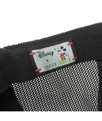 Gucci Mini GG Baseball Cap Mesh Disney Collaboration Mickey Mouse Brown / Black PVC Comparez plus de prix