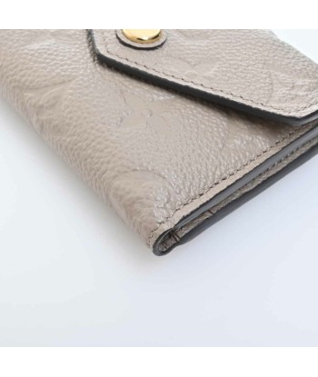 LOUIS VUITTON Louis Vuitton Amplant Portofeuil Zoe Tri-Fold Wallet Beige Leather Paris Déstockage Promo