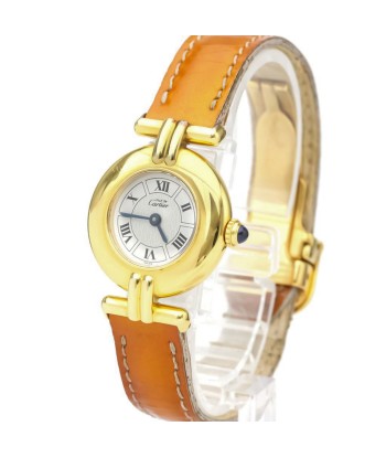 Cartier Colisee Quartz Gold Plated Women's Dress Watch destockage