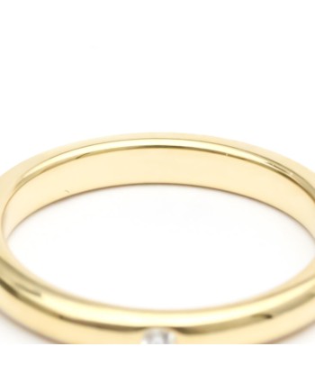 Tiffany Stacking Band Ring Elsa Peretti Yellow Gold (18K) Fashion Diamond Band Ring Carat/0.02 Gold meilleur choix