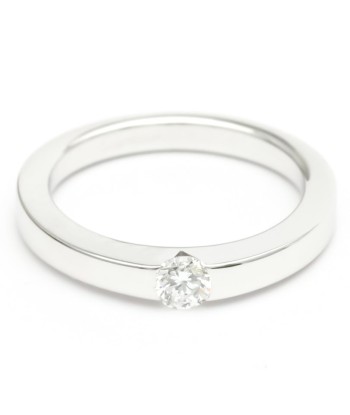 Cartier Date With Platinum Fashion Diamond Band Ring Carat/0.21 Silver ou a consommer sur place