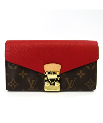 Louis Vuitton Monogram Pallas Wallet M58414 Womens Monogram Calf Leather Long Wallet (bi-fold) Cerise des créatures d'habitude