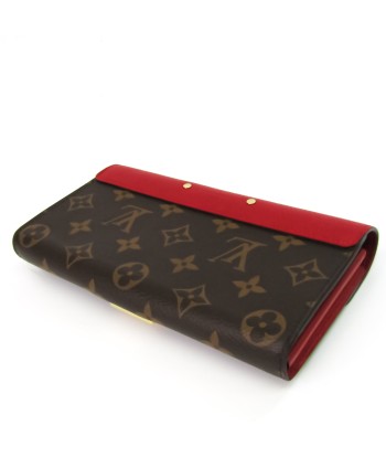 Louis Vuitton Monogram Pallas Wallet M58414 Womens Monogram Calf Leather Long Wallet (bi-fold) Cerise des créatures d'habitude