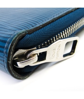 Louis Vuitton Epi Zippy Organizer M60619 Men's Epi Leather Long Wallet (bi-fold) Bleu Celeste sur le site 