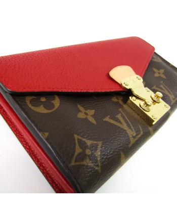 Louis Vuitton Monogram Pallas Wallet M58414 Womens Monogram Calf Leather Long Wallet (bi-fold) Cerise des créatures d'habitude