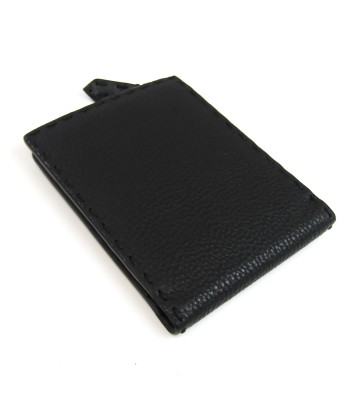 Fendi Selleria Mens Leather Wallet (bi-fold) Black est présent 