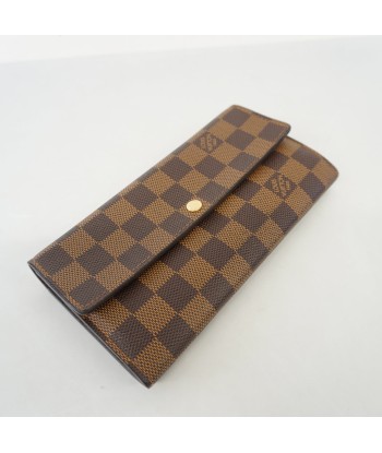 Auth Louis Vuitton Bi-Fold Wallet Damier Portofeuil Sara N61734 Unisex Par le système avancé 