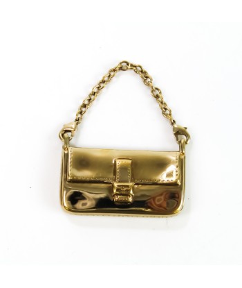 Fendi Bag Motif Charm Keyring (Gold) Livraison rapide