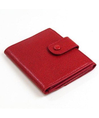 Chanel Womens Caviar Leather Wallet (bi-fold) Red Color sélection de produits