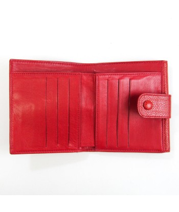 Chanel Womens Caviar Leather Wallet (bi-fold) Red Color sélection de produits