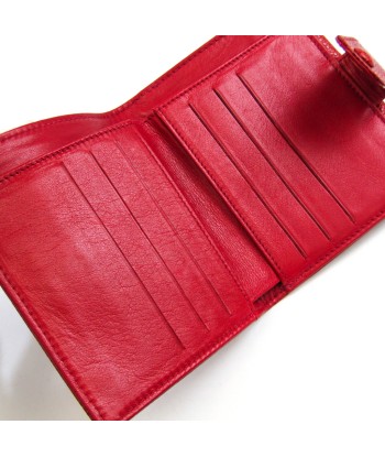 Chanel Womens Caviar Leather Wallet (bi-fold) Red Color sélection de produits