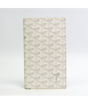 Goyard Saint Roch Unisex CanvasLeather Long Bill Wallet (bi-fold) White Comment ça marche