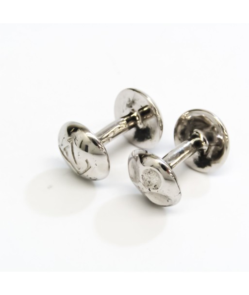 Louis Vuitton Silver 925 Cufflinks Silver M64601 Véritable concentré