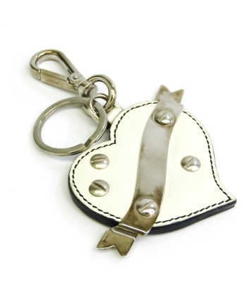 Prada Saffiano 2AR237 Keyring (White) de la marque