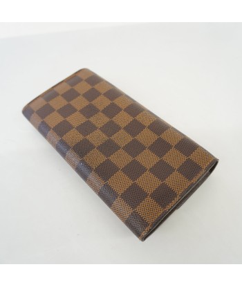 Auth Louis Vuitton Bi-Fold Wallet Damier Portofeuil Sara N61734 Unisex Par le système avancé 