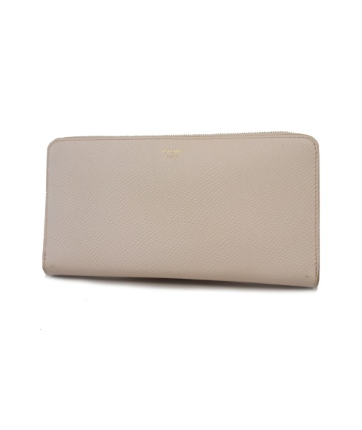 Auth Celine long bi-fold wallet leather pink gold metal en ligne des produits 