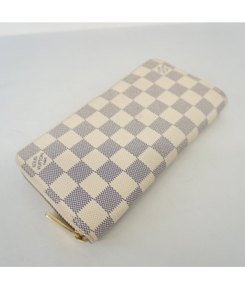 Auth Louis Vuitton Purse Damier Azur Zippy Wallet N60019 Livraison rapide