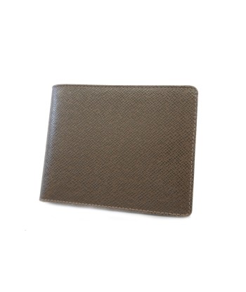 Auth Louis Vuitton Taiga Bi-Fold Wallet Portofeuil Florin M31118 Grizzli 50% de réduction en Octobre 2024