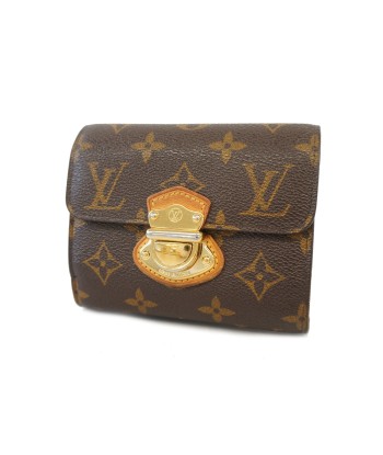 Auth Louis Vuitton Tri-Fold Wallet Monogram Portofeuil Joy M60211 offre 