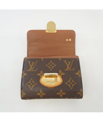 Auth Louis Vuitton Tri-Fold Wallet Monogram Portofeuil Joy M60211 offre 