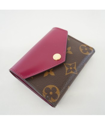 Auth Louis Vuitton Tri-Fold Wallet Monogram Portofeuil Zoe M62932 Fuchsia suggérées chez