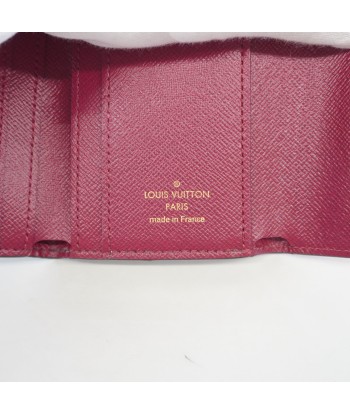 Auth Louis Vuitton Tri-Fold Wallet Monogram Portofeuil Zoe M62932 Fuchsia suggérées chez