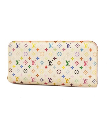 Auth Louis Vuitton Bi-Fold Wallet Monogram Multicolor Portofeuil Ansolit M93750 Citron de la marque