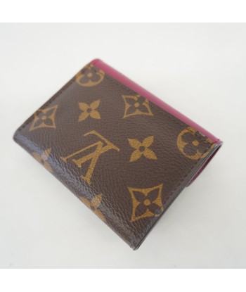 Auth Louis Vuitton Tri-Fold Wallet Monogram Portofeuil Zoe M62932 Fuchsia suggérées chez