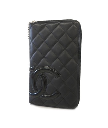 Auth Chanel Cambon Bifold Long Wallet Womens Cambon Ligne Long Wallet (bi-fold) votre restaurant rapide dans 