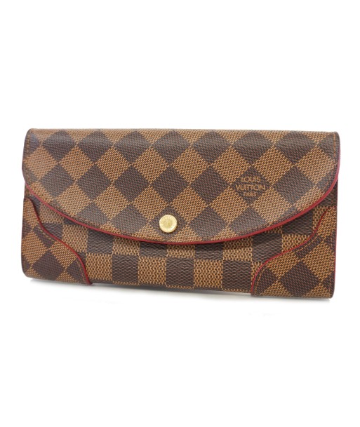 Auth Louis Vuitton Bi-Fold Wallet Damier Portofeuil Caisa N61221 de votre