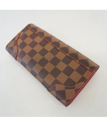 Auth Louis Vuitton Bi-Fold Wallet Damier Portofeuil Caisa N61221 de votre