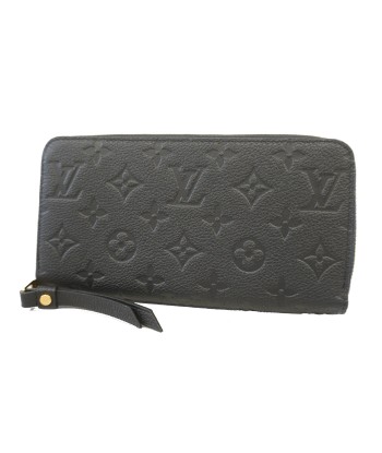 Auth Louis Vuitton Monogram Empreinte Zippy Wallet M61864 MenWomenUnisex Noir prix