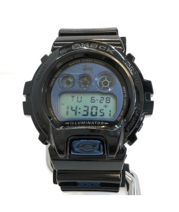 CASIO Casio G-SHOCK watch DW-6900 STUSSY Stussy XXX 30th anniversary collaboration double name third metallic blue black digital quartz ou a consommer sur place