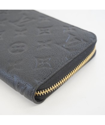 Auth Louis Vuitton Monogram Empreinte Zippy Wallet M61864 MenWomenUnisex Noir prix