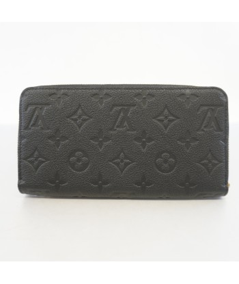 Auth Louis Vuitton Monogram Empreinte Zippy Wallet M61864 MenWomenUnisex Noir prix