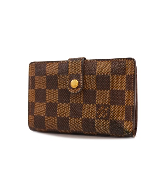 Auth Louis Vuitton Bi-Fold Wallet Damier Portofeuil Vienois N61674 pas chere