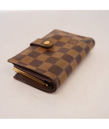 Auth Louis Vuitton Bi-Fold Wallet Damier Portofeuil Vienois N61674 pas chere