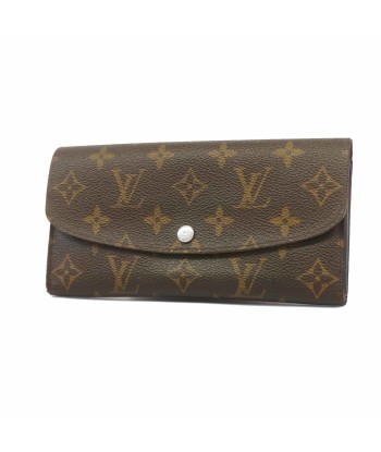 Auth Louis Vuitton Monogram Portofeuil Emily M60136 Womens Long Wallet Rouge Venez acheter